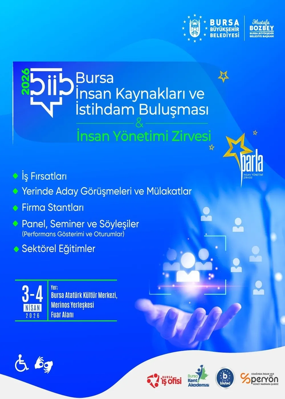  BURSA İNSAN KAYNAKLARI VE İSTİHDAM BULUŞMASI (BİİB) 2026 & İNSAN YÖNETİMİ ZİRVESİ