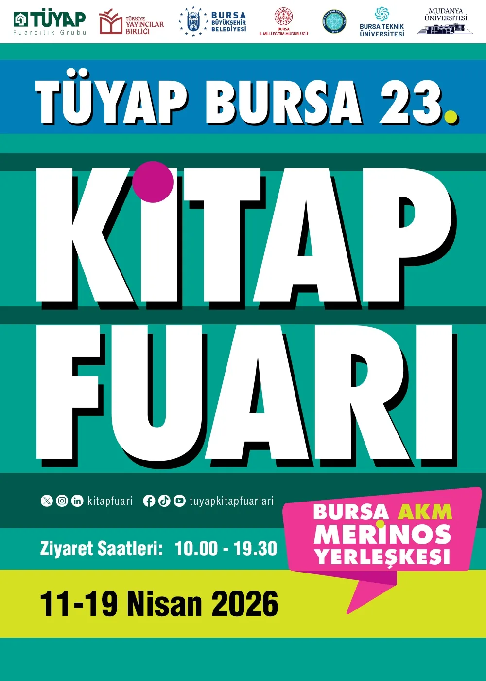  Bursa 23. Kitap Fuarı