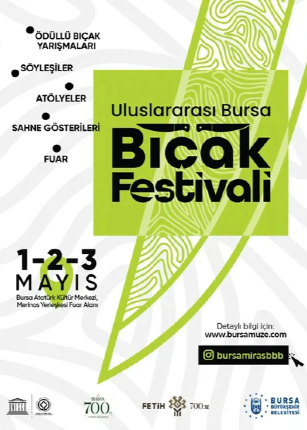  Uluslararası Bursa Bıçak Festivali ve Fuarı