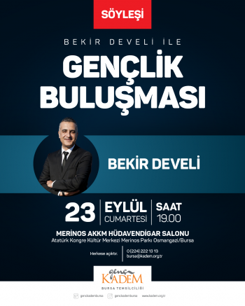 Bekir Develi İle Gençlik Buluşması