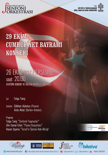 29 EKİM CUMHURİYET BAYRAMI KONSERİ 