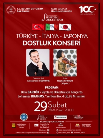 Türkiye - İtalya - Japonya Dostluk Konseri - BBDSO