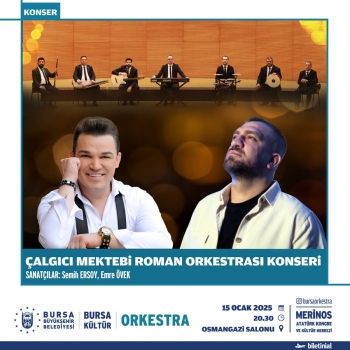 Çalgıcı Mektebi Roman Orkestrası Konseri