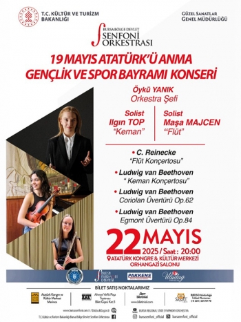 19 Mayıs Atatürk’ü Anma, Gençlik ve Spor Bayramı Konseri