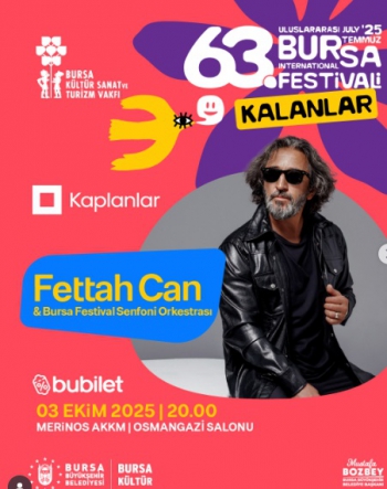 Fettah Can 30. Yıl Bursa Festival Orkestrası - 63. Uluslararası Bursa Festivali